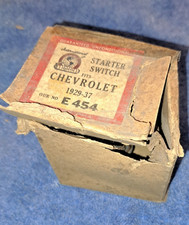 Nos 1929 - 1937 Chevrolet Pickup Sedan Starter Switch International Brand E454