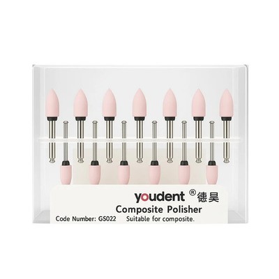 Youdent Composite Polishing Kit Pink RA Delivers smooth, high-gloss finish pack1