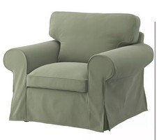 Nagelneuer Ikea EKTORP Bezug für Sessel, Hakebo graugrün, 305.841.52