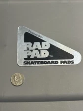 Rad Pad Riser Pads 1970s Vintage NOS Skateboard Sticker RARE ORIGINAL Alva