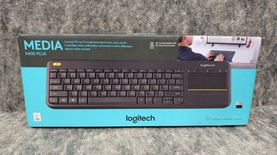 Logitech - K400 Plus TKL Wireless Membrane Keyboard for PC/TV/Laptop  New 