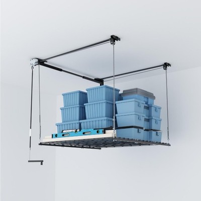 FLEXIMOUNTS GL1 Overhead Garage Lifting Ceiling Mount /Storage Rack HD