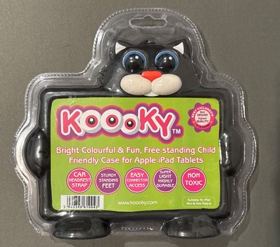 New/Sealed Kooky Childrens Apple Ipad Mini Tablet Cover With Car Headrest Strap