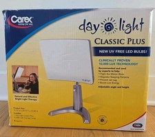 Carex Day-Light Classic Plus Therapy Lamp DL93011 10,000 Lux