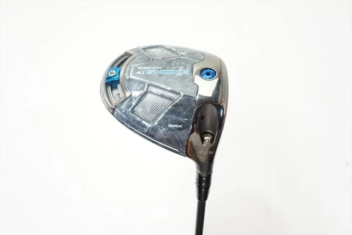 Callaway Paradym Ai Smoke Max 10.5° Driver Stiff Flex Denali Red 50 Excellent