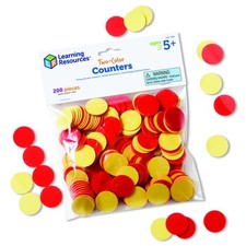 Learning Resources Two-Color Counters, Red/Yellow, Educational Counting,