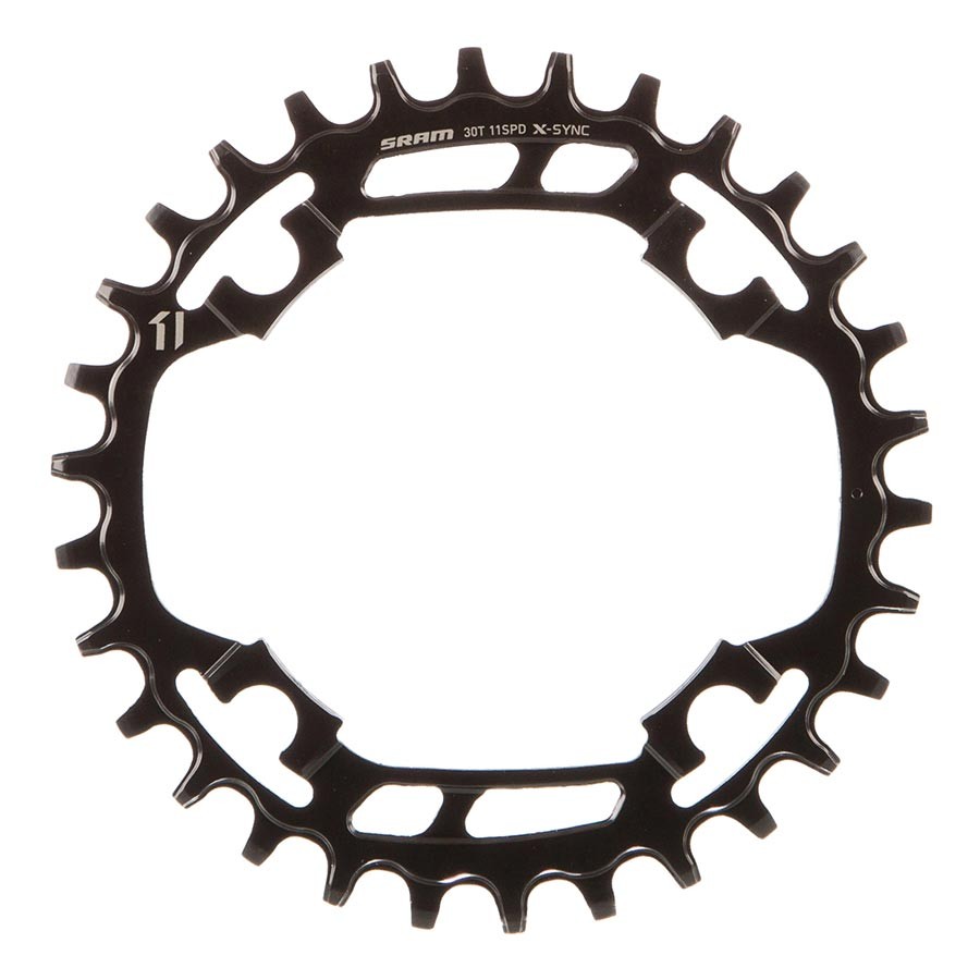 X-Sync Steel 30T 94mm BCD Chainring for 10/11-Speed Road, MTB & Hybrid Bikes