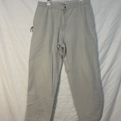 Columbia Sportwear Herren Cargo Active Outdoor American Hose Baumwolle Beige 36x31 - Bild 5 von 6