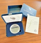 2020-S American Silver Eagle Proof Empty BOX, CASE, and COA - NO Coin