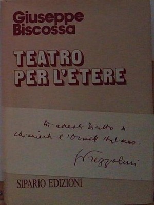 Biscossa TEATRO PER L'ETERE Generico
