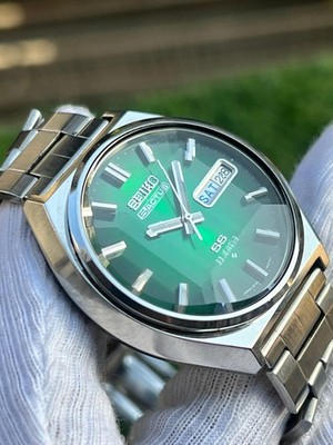 Rare Seiko 5ACTUS SS Vintage 6106-8690, Kanji Days Japan Made