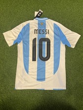 adidas Argentina Home Jersey 24/25 Messi #10 - Blue/White