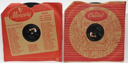 ELVIS PRESLEY HOUND DOG  & LOVE ME TENDER LOT OF 2 78 VINYL   (113009)