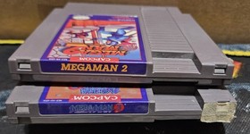 Nintendo NES Game Mega Man 2 And Mega Man 3 - Capcom