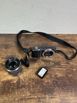 Sony Alpha NEX-3 Digital Camera W/18-55mm Lens Kit (NO Charger) Working - FLAW
