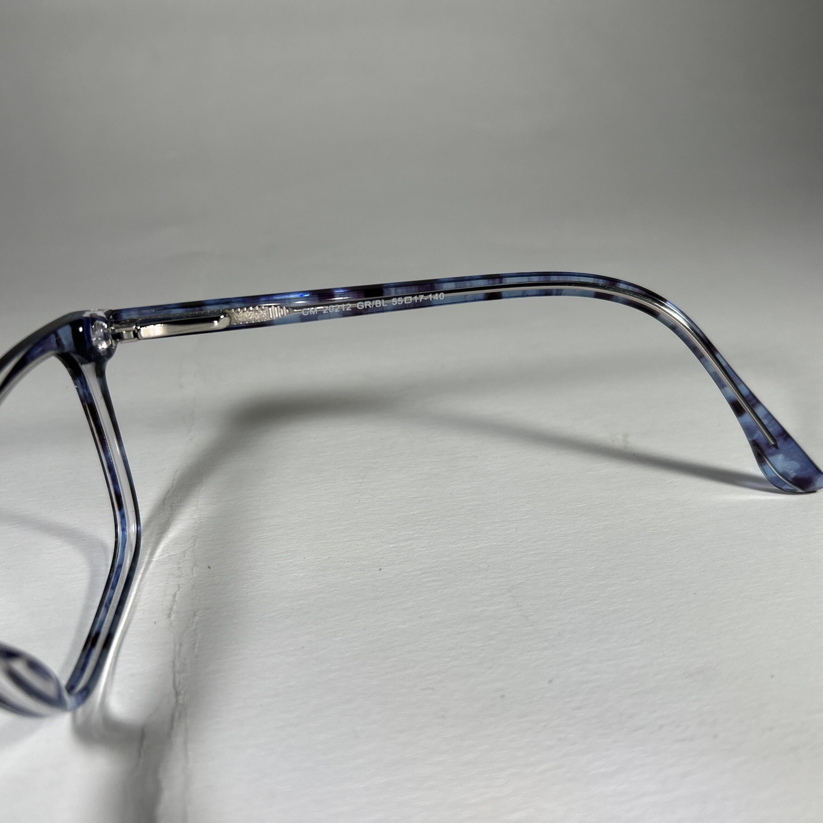 Chelsea Morgan CM20212 Eyeglasses Frame 20212 GR/BL Blue Tortoise Size 55-17-140