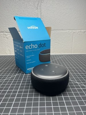 Amazon Echo Dot Smart Speaker, Black+Grey, Alexa
