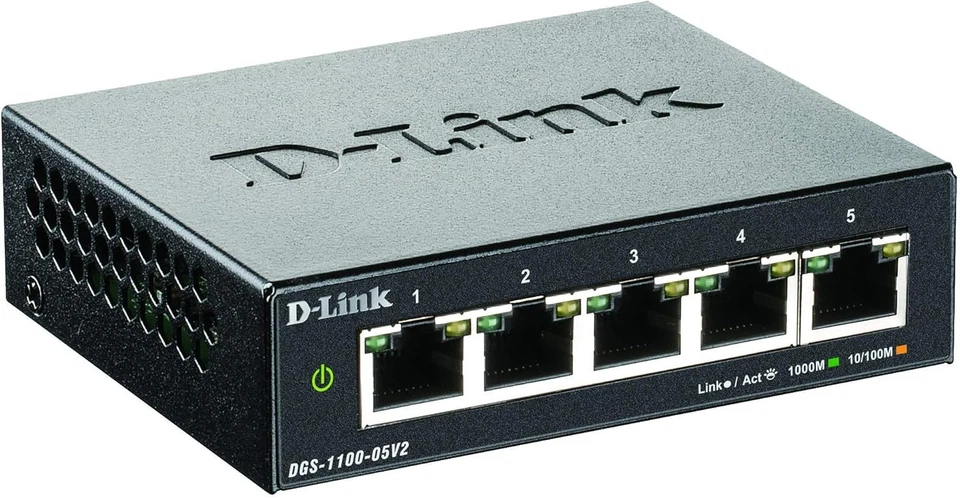 D-LINK Easy Smart Managed Switch 5P - Image 2 of 3