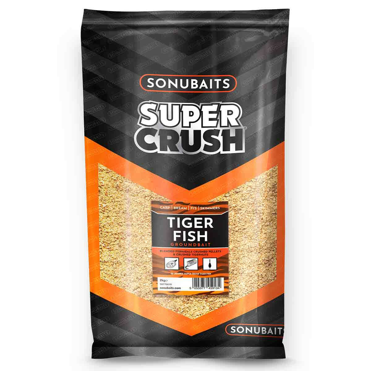 Sonubaits Tiger Fish Groundbait 2kg Carp Fishing Groundbait - S0770010