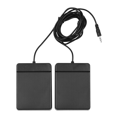 3,5-mm-Schnittstelle Kompaktes Sustain-Pedal Universelles Doppelpedal für Q9S5