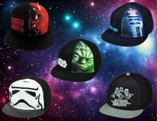 Star Wars Kids Adjustable Cap Hat Yoda R2D2 Stormtroopers Darth Vader