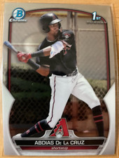 2023 Bowman #BCP-34 Chrome Prospect Abdias De La Cruz