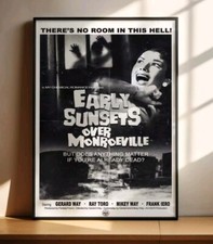 MY CHEMICAL ROMANCE 11x17 POSTER GERARD WAY "EARLY SUNSETS OVER MONROEVILLE" MCR