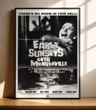 MY CHEMICAL ROMANCE 11x17 POSTER GERARD WAY "EARLY SUNSETS OVER MONROEVILLE" MCR