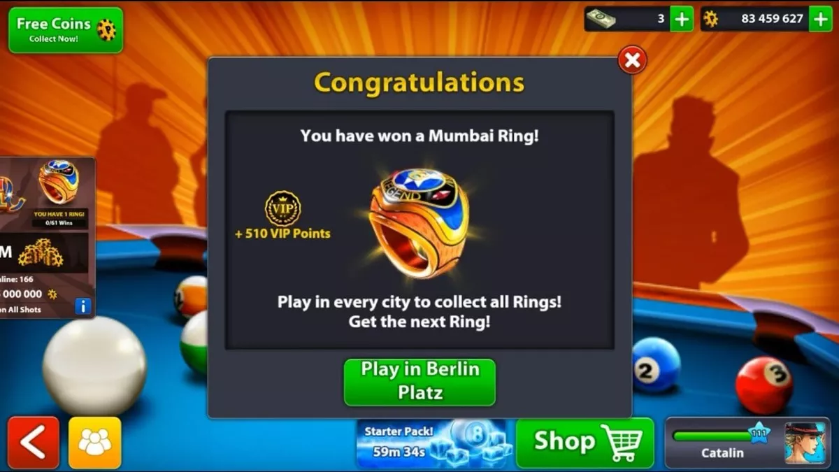 Berlin Ring ** 8 Ball Pool - Android Pc IOS - Legit and Fast