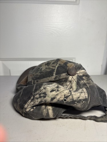 Vintage Remington Hat Cap Strap Back Brown Logo Hunting One Size Adjustable - Picture 2 of 4