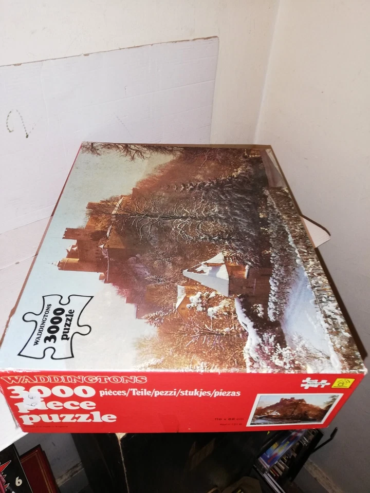 PUZZLE WADDINGTONS SALSBURG AUTRICHE 3000  PIECE SACHET NEUF 116X88 CM VINTAGE - Изображение 3 из 4