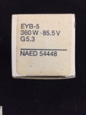 OSRAM Or SYLVANIA EYB-5 86V 360W Lamp Bulb NEW OLD STOCK PROJECTOR SHIPS TODAY
