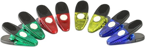 VIP Home Essentials - Thick Plastic Clips With Neodymium Magnet - 8 Clips - Picture 2 of 6
