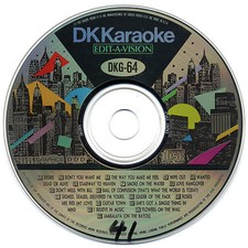 DK KARAOKE DKG-64 - ORIGINAL EDIT-A-VISION CD G - OUT OF PRINT  