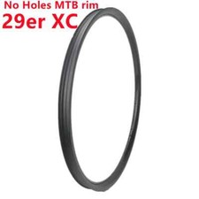 Cerchio carbonio mountain bike 29er/27.5er senza fori di montaggio opaco lucido senza gancio