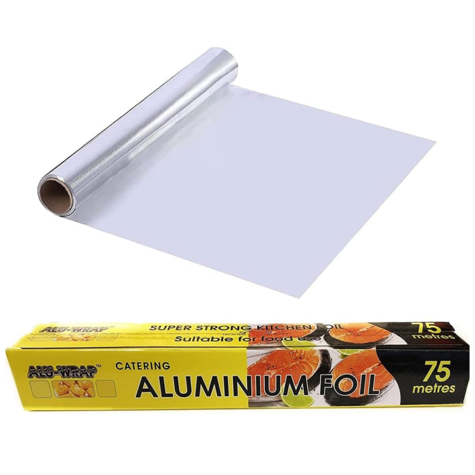 Kitchen Foil Aluminium Tin Foil Heavy Duty Catering Foil Wrap For Food Oven Bake