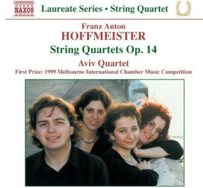 String Quartets Op 14 by Hoffmeister / Aviv Quartet (CD, 2003)