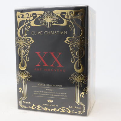 Xx Art Nouveau Papyrus by Clive Christian Perfume 1.6oz/50ml Spray New With Box