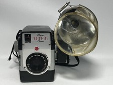 Kodak Brownie Bull  s-Eye Camera With Kodalite Midget Flasholder