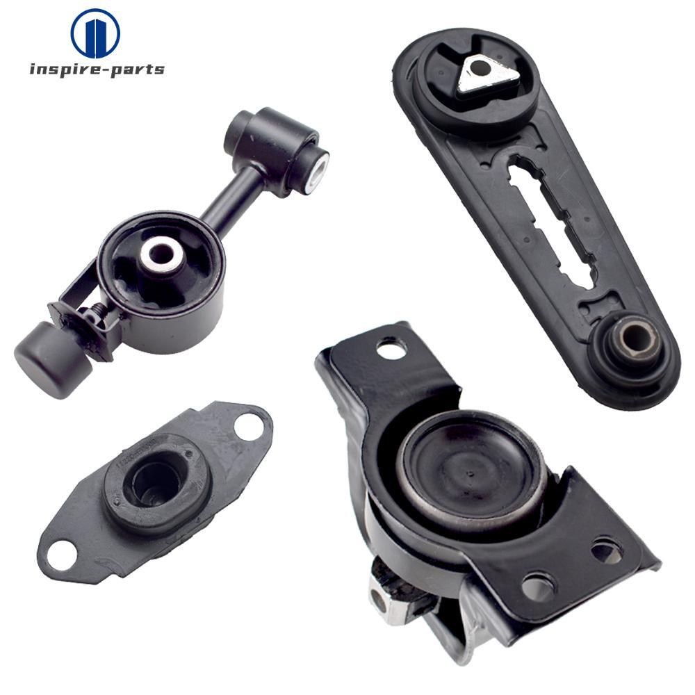 Set Of 4 Engine Motor Mount & Transmission Mount Compatible