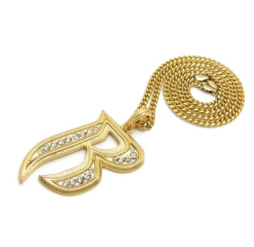 NEW 'R' RUFF RYDERS PENDANT & 24