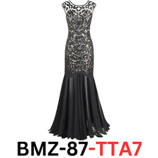 PrettyGuide Women's 1920s Sequin Gatsby Flapper Formal Evening Prom Dress, Small
