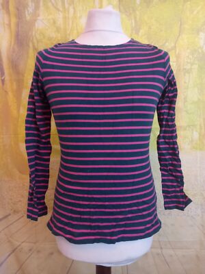 Tom Joules IOS Isle of Scilly Mariners Grade Multicolor Top. UK Damen Gr. 10