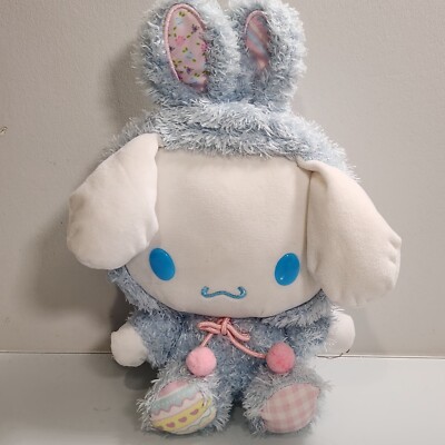 Sanrio 2022 Easter Hello Kitty Plush Toys Stuffed Soft Doll 10'' Blue Animal
