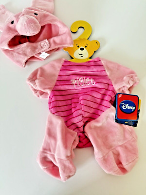 Build A Bear Winnie the Pooh Piglet Costume plush outfit New