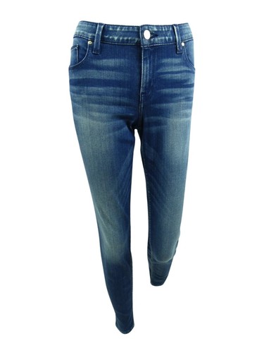 guess power skinny low rise jean in super indigo wash