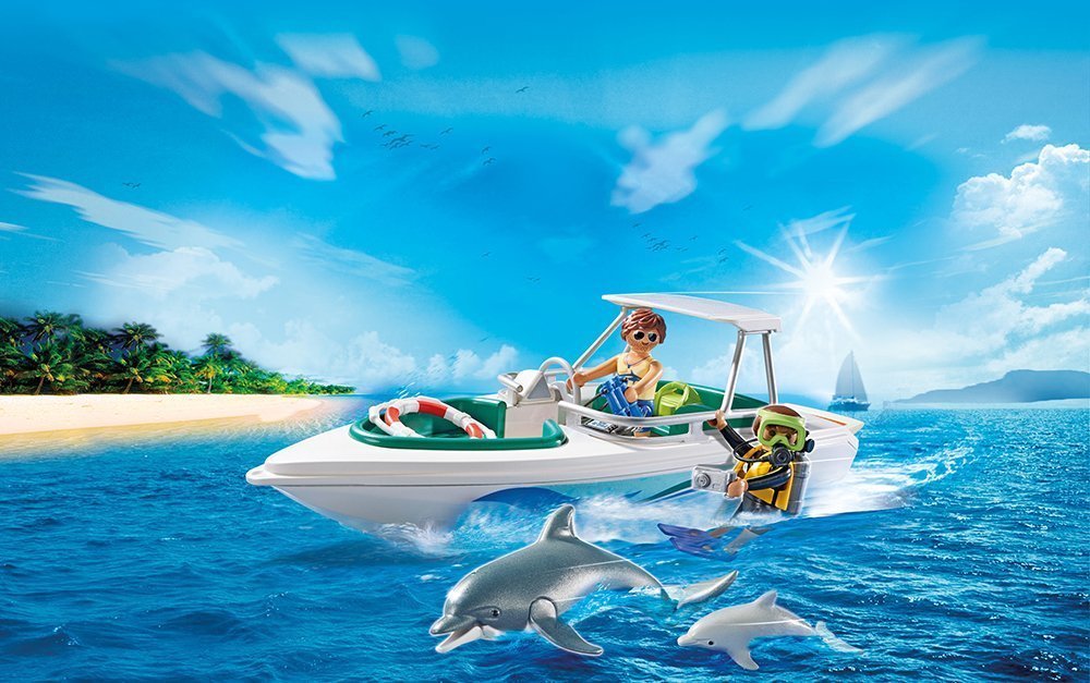 playmobil diving trip