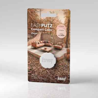 Knauf Compact Color ziegel 2 g oder 6 g Easyputz Easyfresh