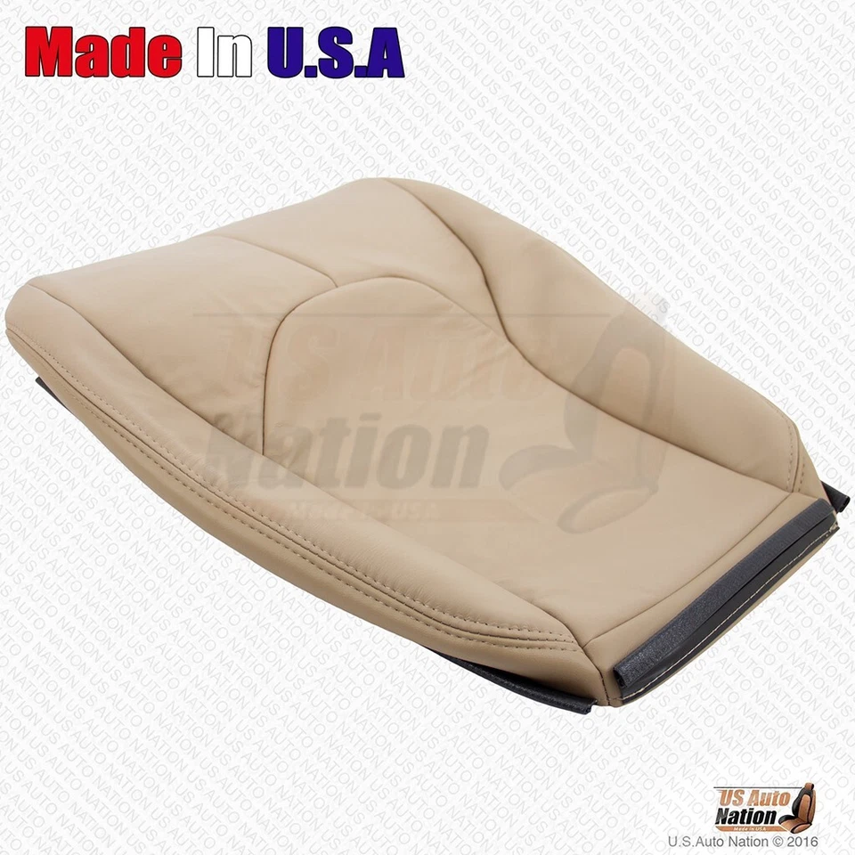 Mercedes Benz SL500 SL600 1996 1997 1998 parte inferior delantera cubierta de cuero genuino tostado Foto 4 de 4