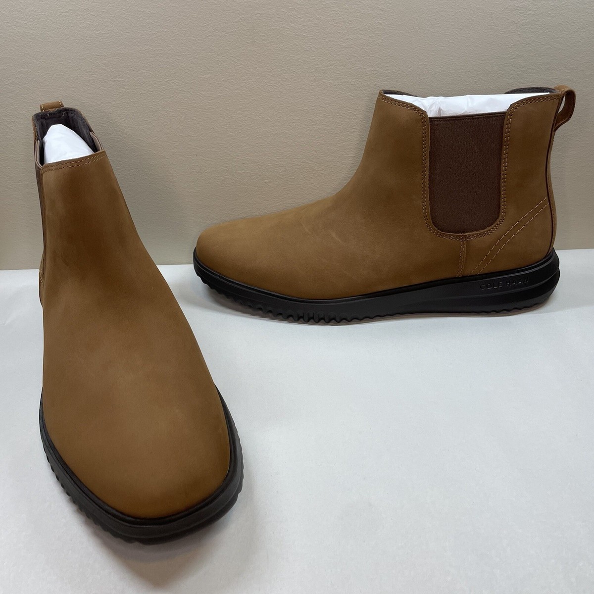 Cole Haan Grand Plus Chelsea Boots Mens Size 11.5 M Brown  display picture 1